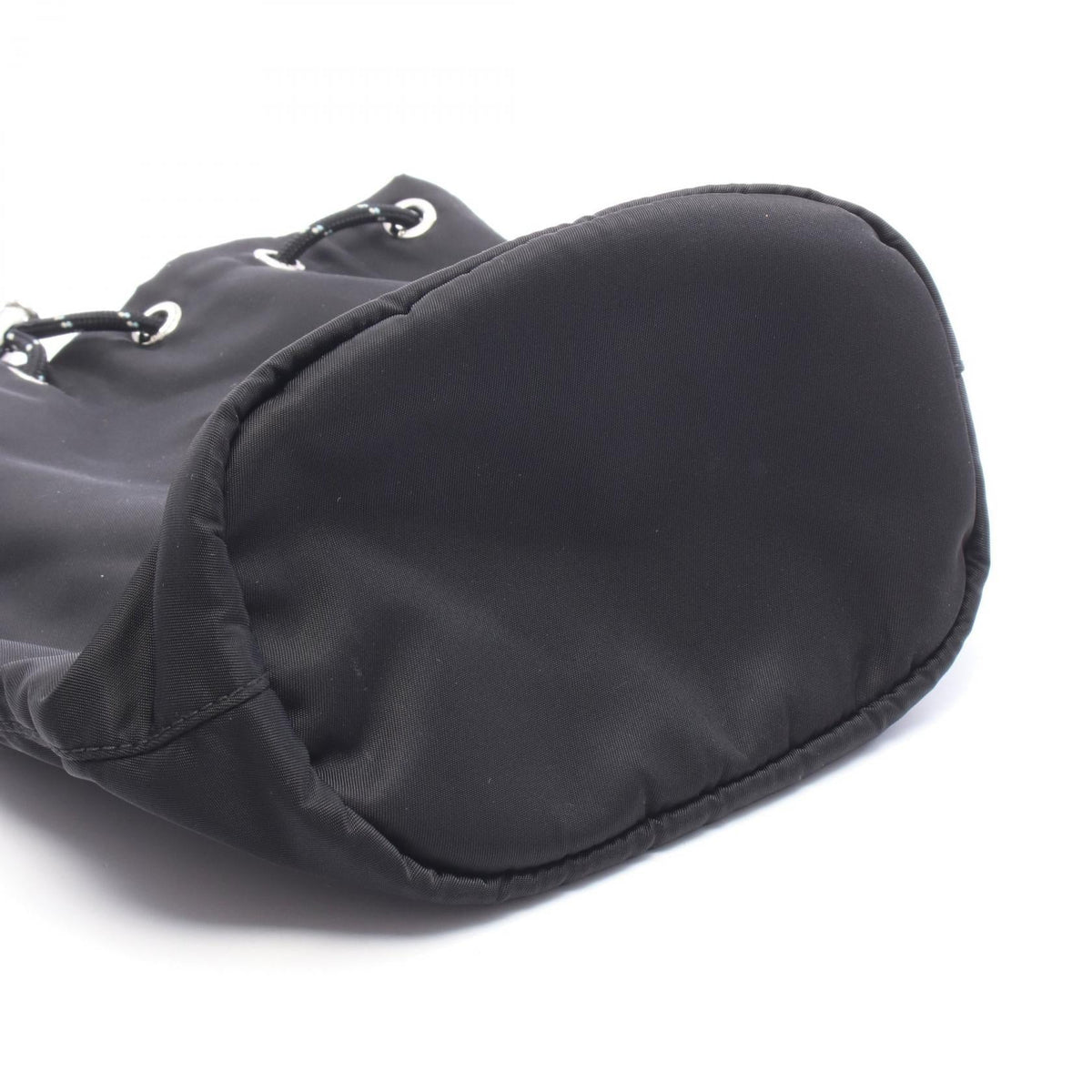 Prada Triangle Logo · Nylon & Leather Pouch