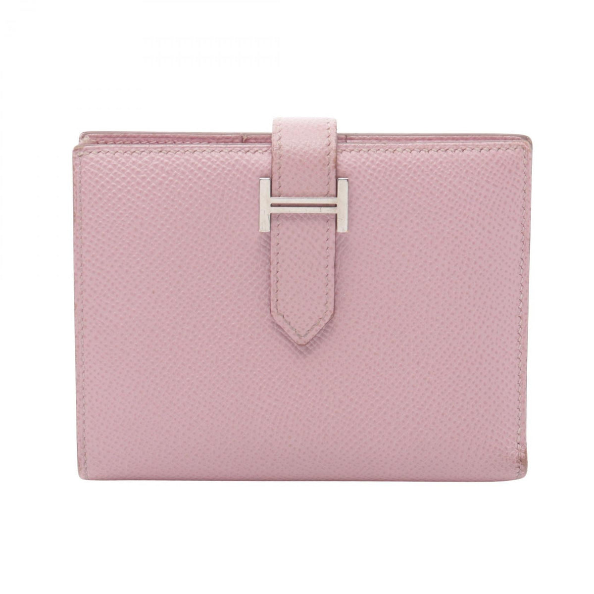 Hermès Bearn Compact · Mauve Sylvestre · Epsom