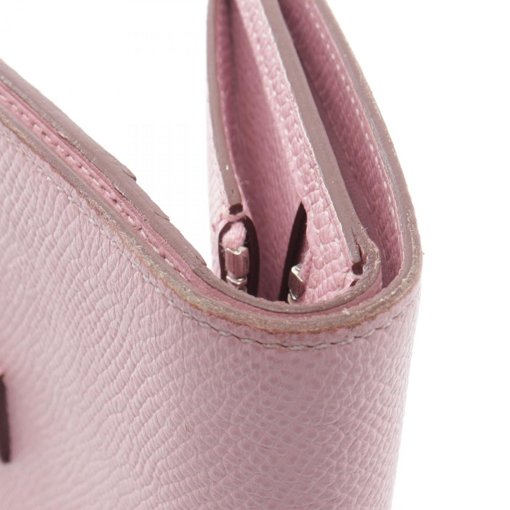 Hermès Bearn Compact · Mauve Sylvestre · Epsom