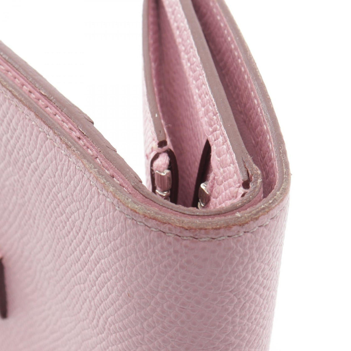Hermès Bearn Compact · Mauve Sylvestre · Epsom