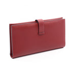 Hermès Bearn · Rouge H · Box Calf