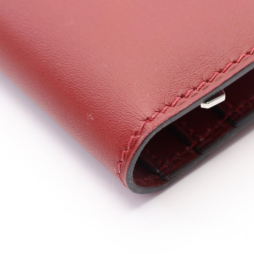 Hermès Bearn · Rouge H · Box Calf