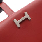 Hermès Bearn · Rouge H · Box Calf