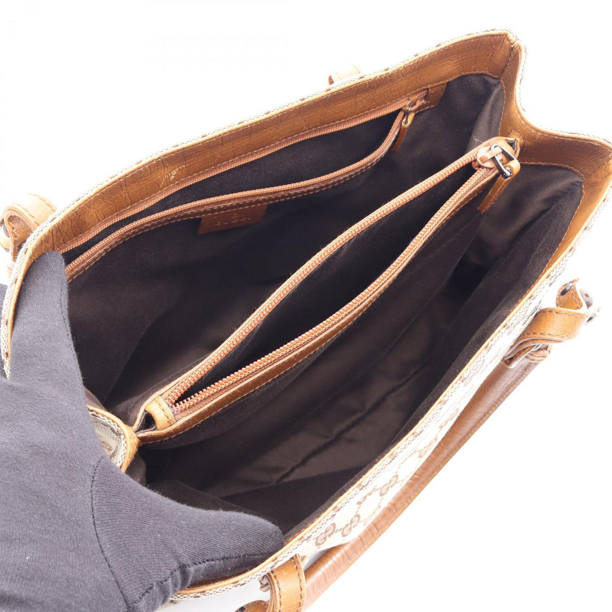 Gucci Bamboo · GG Canvas Tote