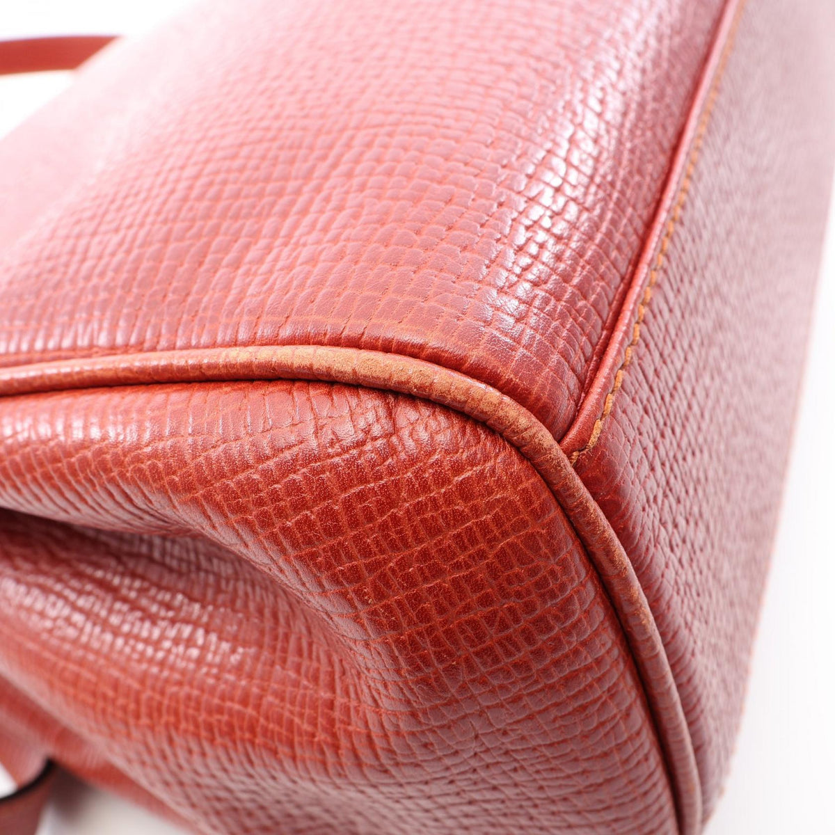 Loewe · Bordeaux Leather · 2-Way Bag