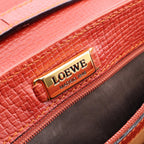 Loewe · Bordeaux Leather · 2-Way Bag