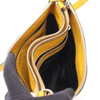 Prada Metal Logo Shoulder Bag · Leather