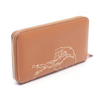 Hermès Azap Long · Embroidered Vaux Swift