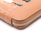 Hermès Azap Long · Embroidered Vaux Swift
