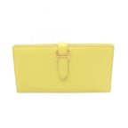 Hermès Bearn Soufflet · Chèvre Leather