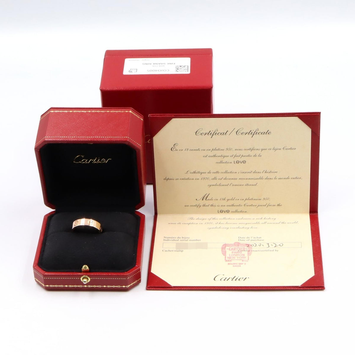 Cartier Love Ring · Rose Gold