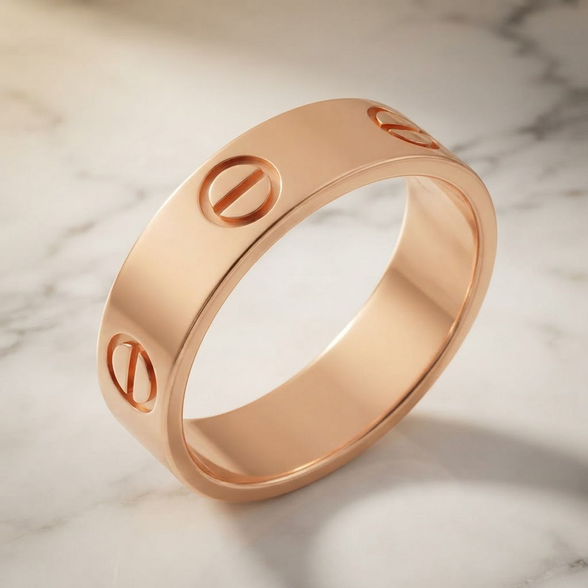 Cartier Love Ring · Rose Gold