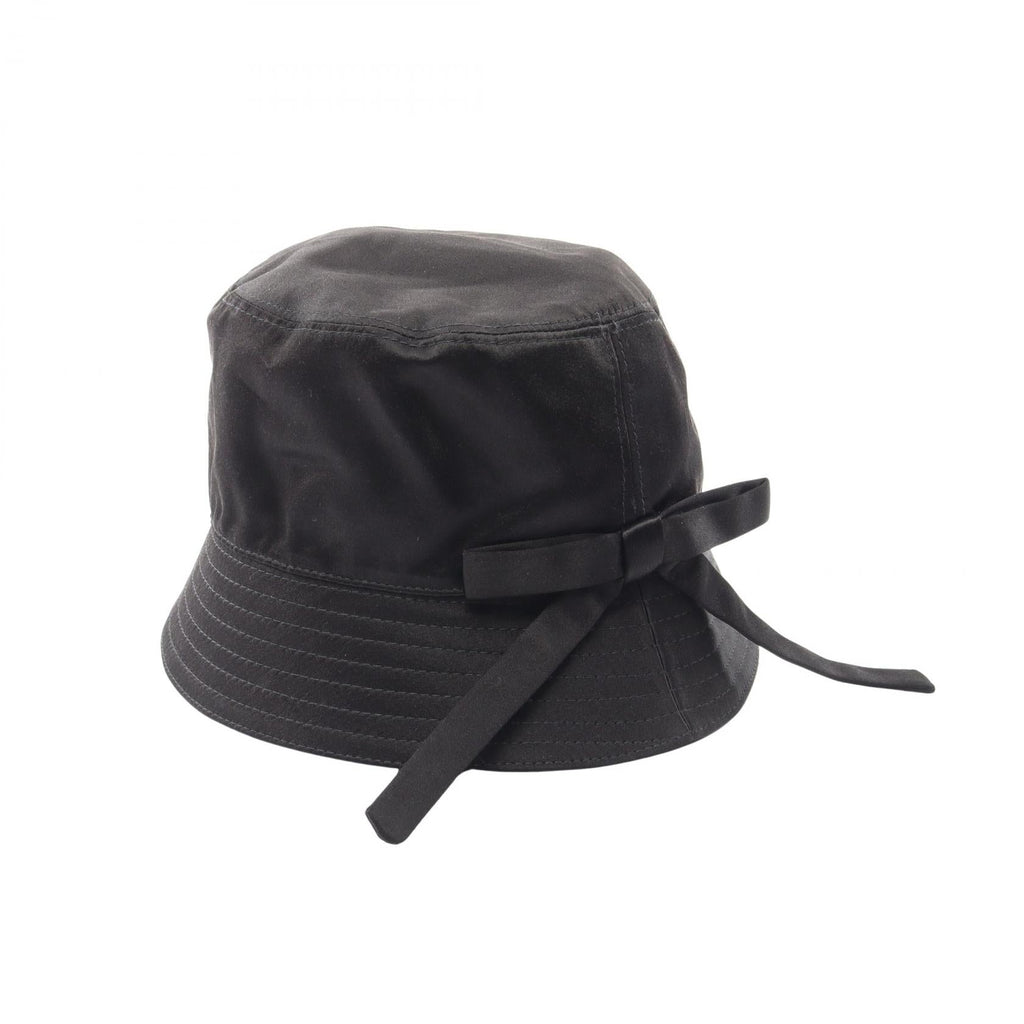 Prada Triangle Logo · Silk Bucket Hat