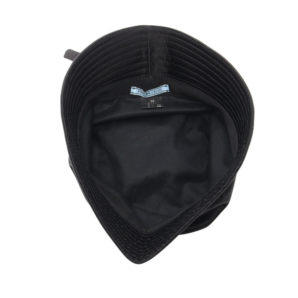 Prada Triangle Logo · Silk Bucket Hat