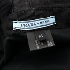 Prada Triangle Logo · Silk Bucket Hat