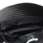Prada Triangle Logo · Silk Bucket Hat