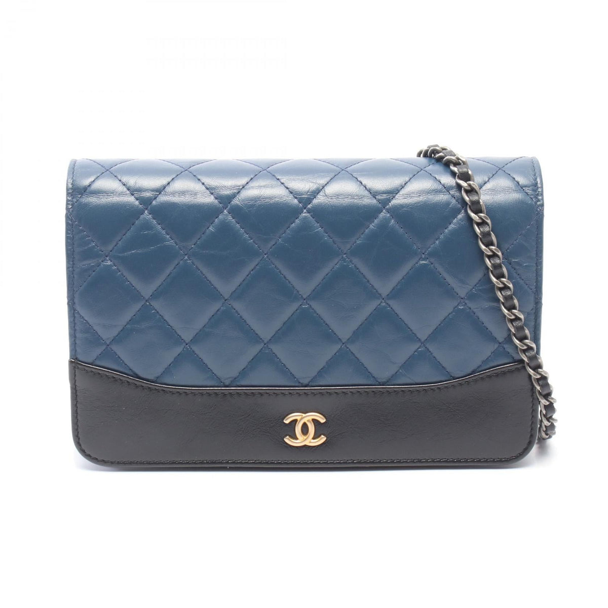 Chanel Matelassé · Bicolor Leather