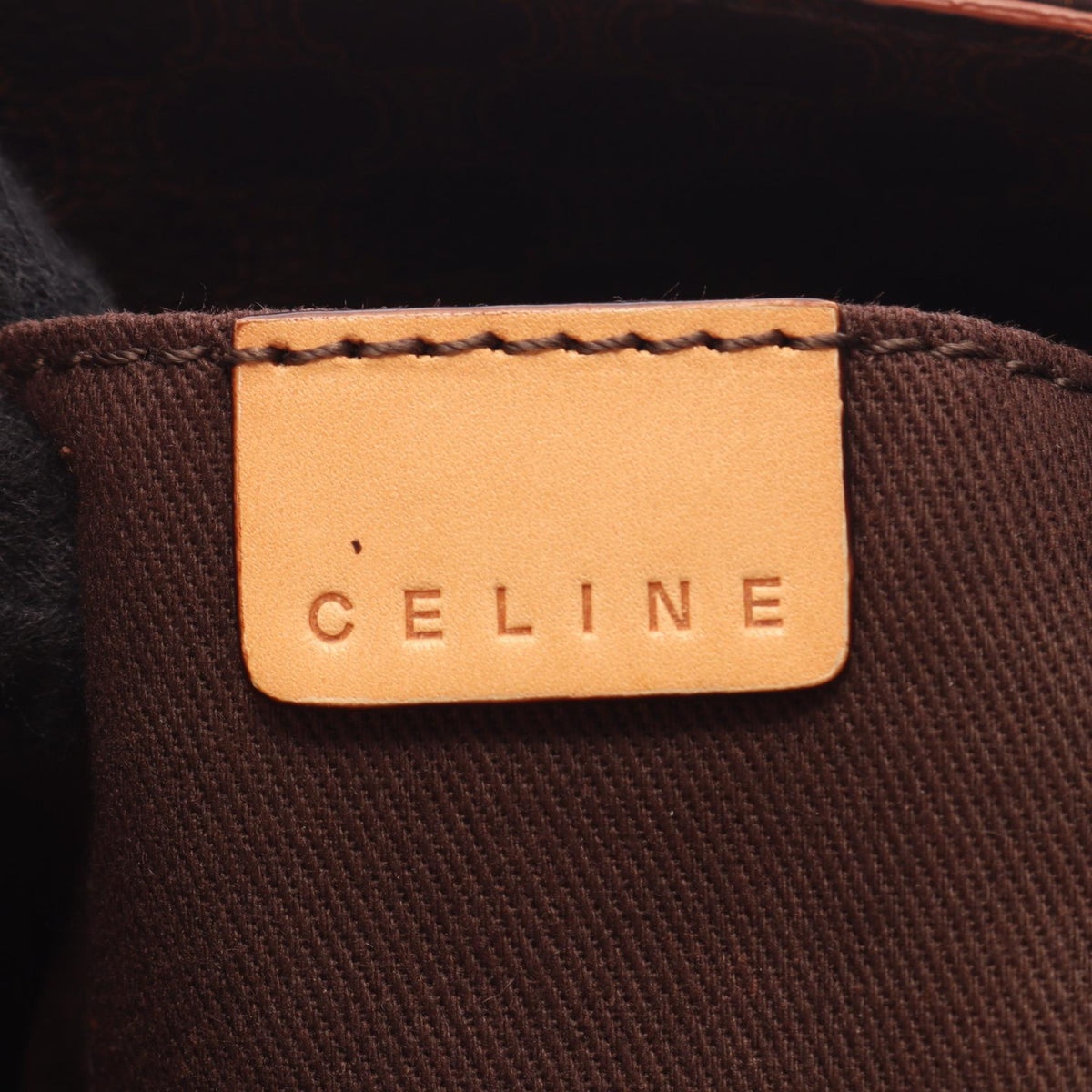 Celine Macadam · Embossed Logo Handbag