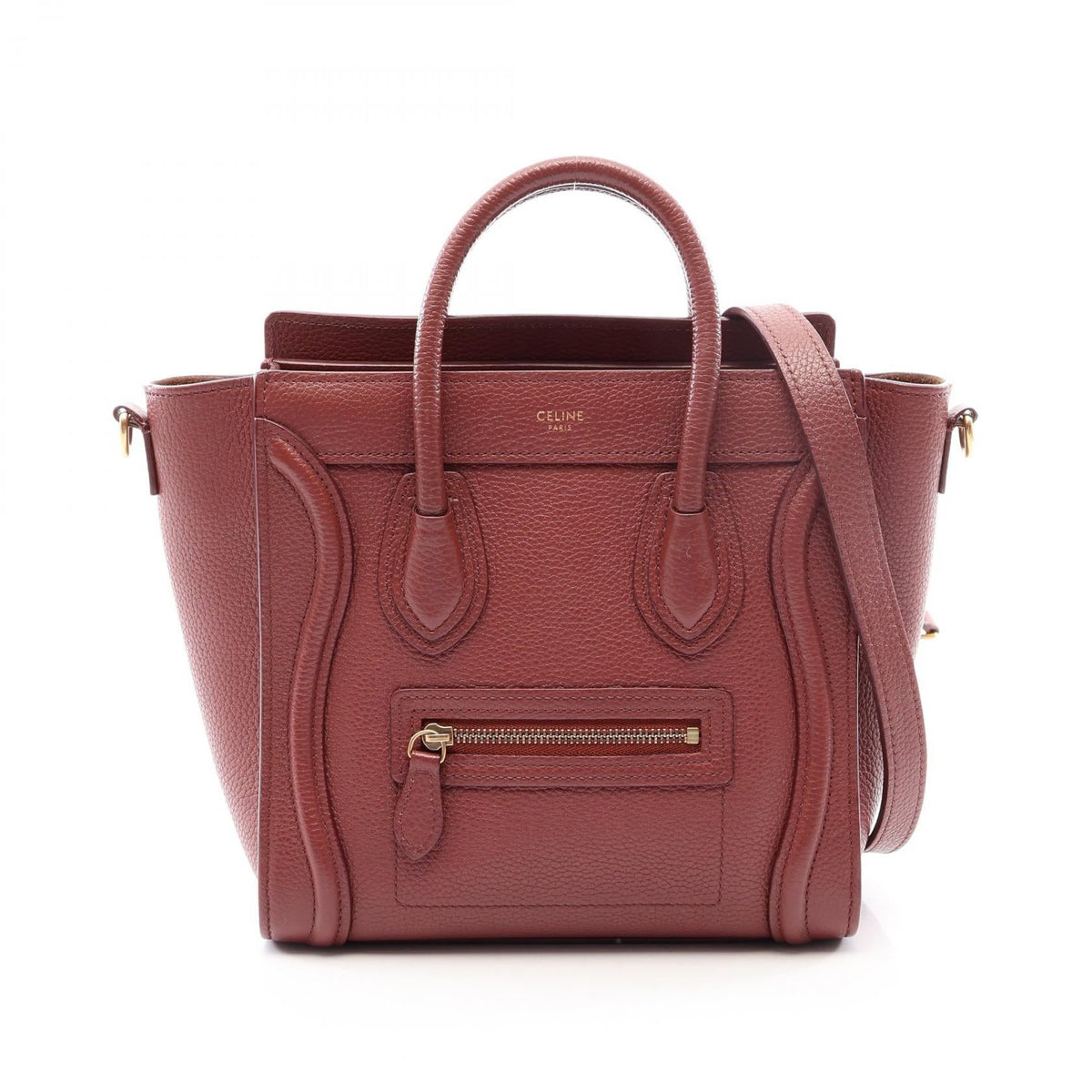 CELINE Luggage Nano Shopper · Leather