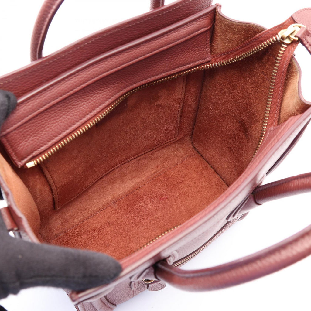 CELINE Luggage Nano Shopper · Leather