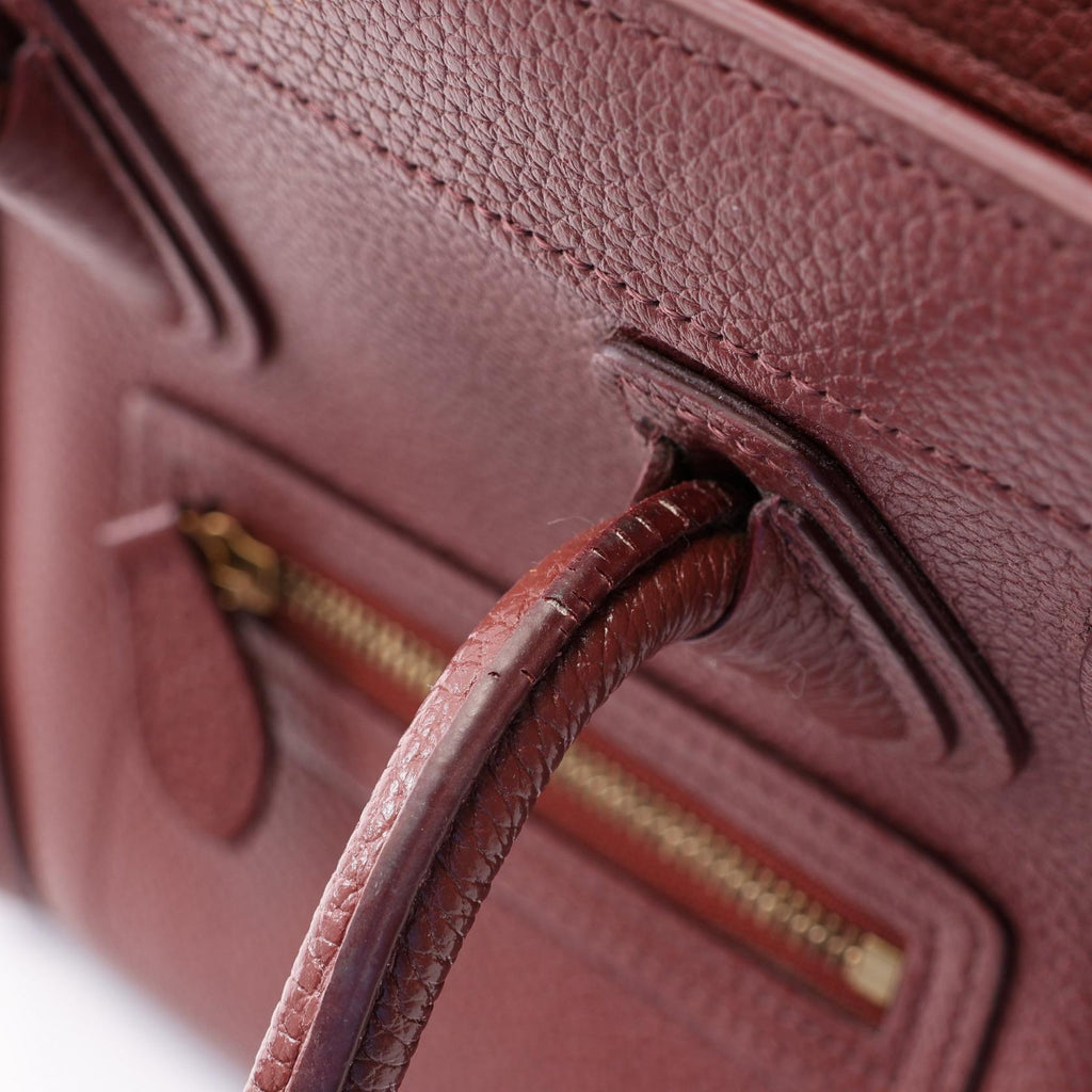 CELINE Luggage Nano Shopper · Leather