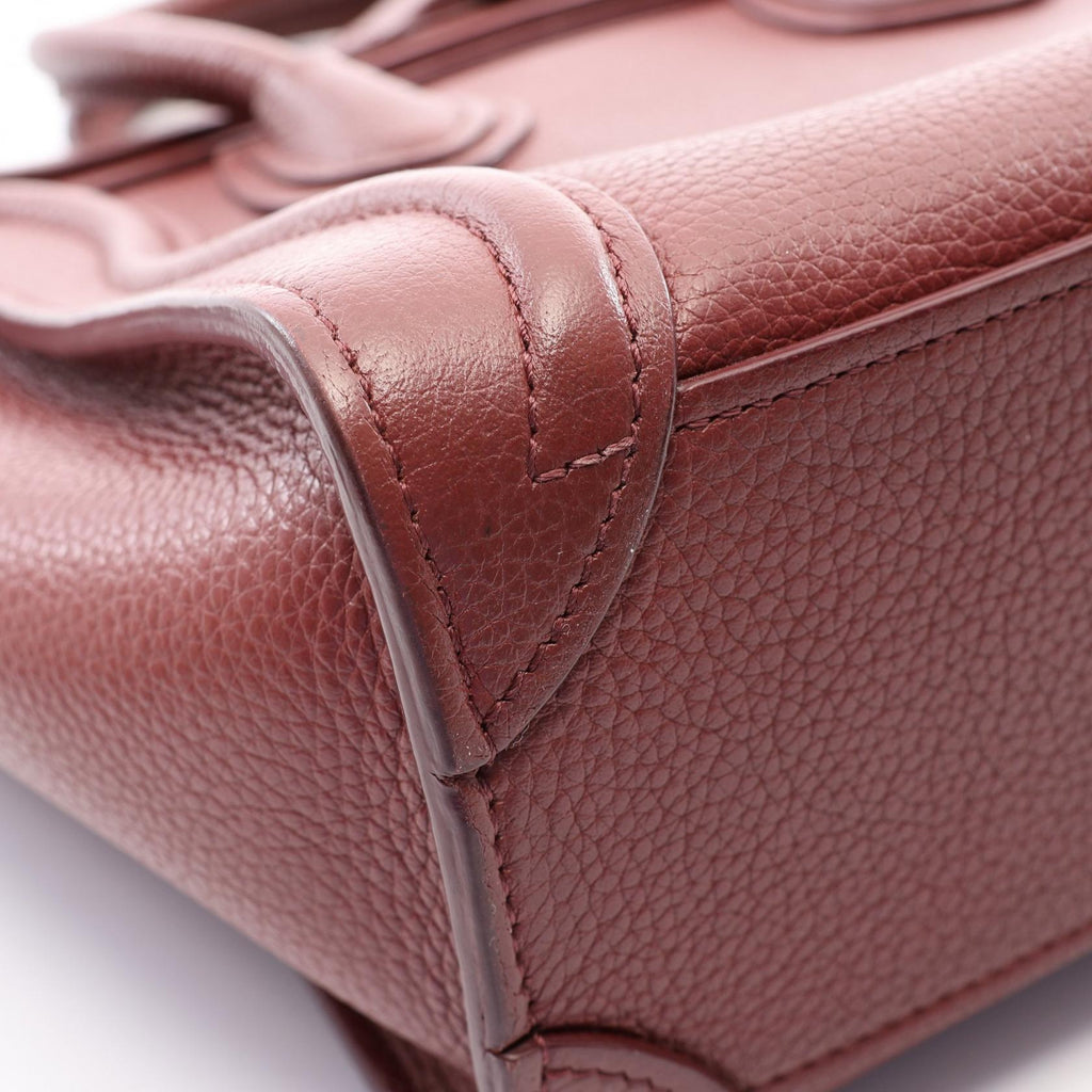 CELINE Luggage Nano Shopper · Leather
