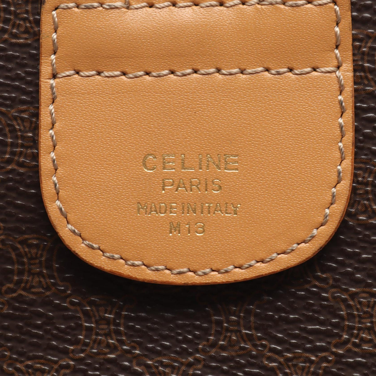 Celine Macadam · Coated Canvas
