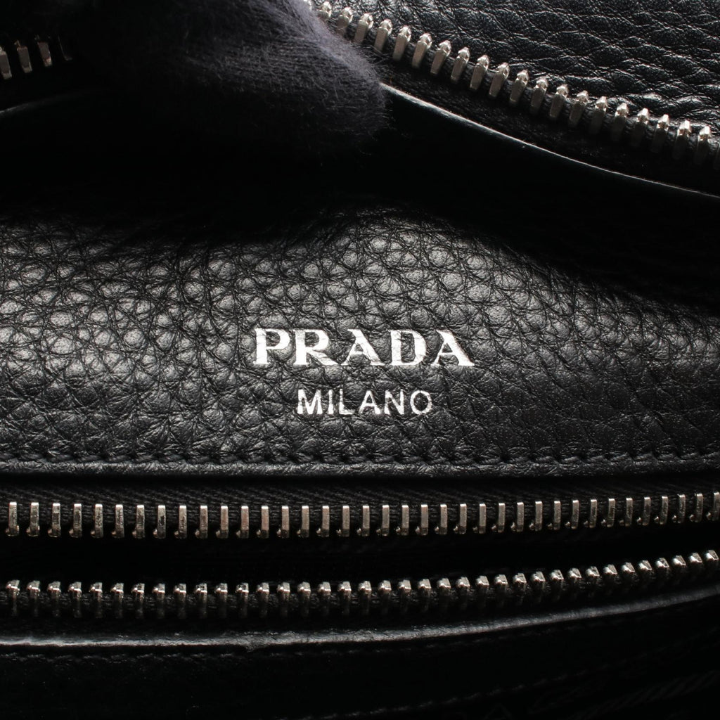 PRADA Vitello Phenix · Leather