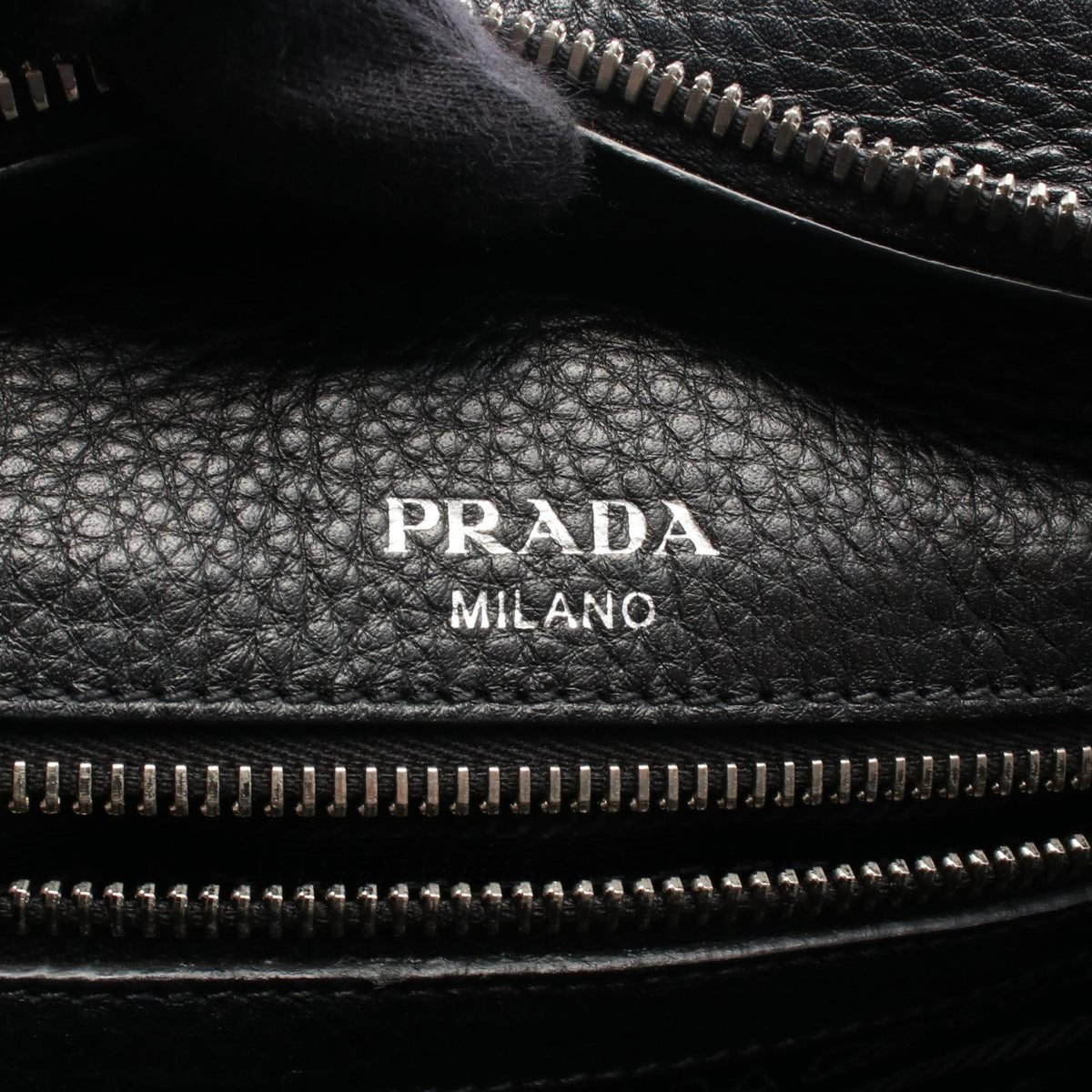PRADA Vitello Phenix · Leather