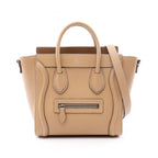 Celine Luggage Nano Shopper · Leather