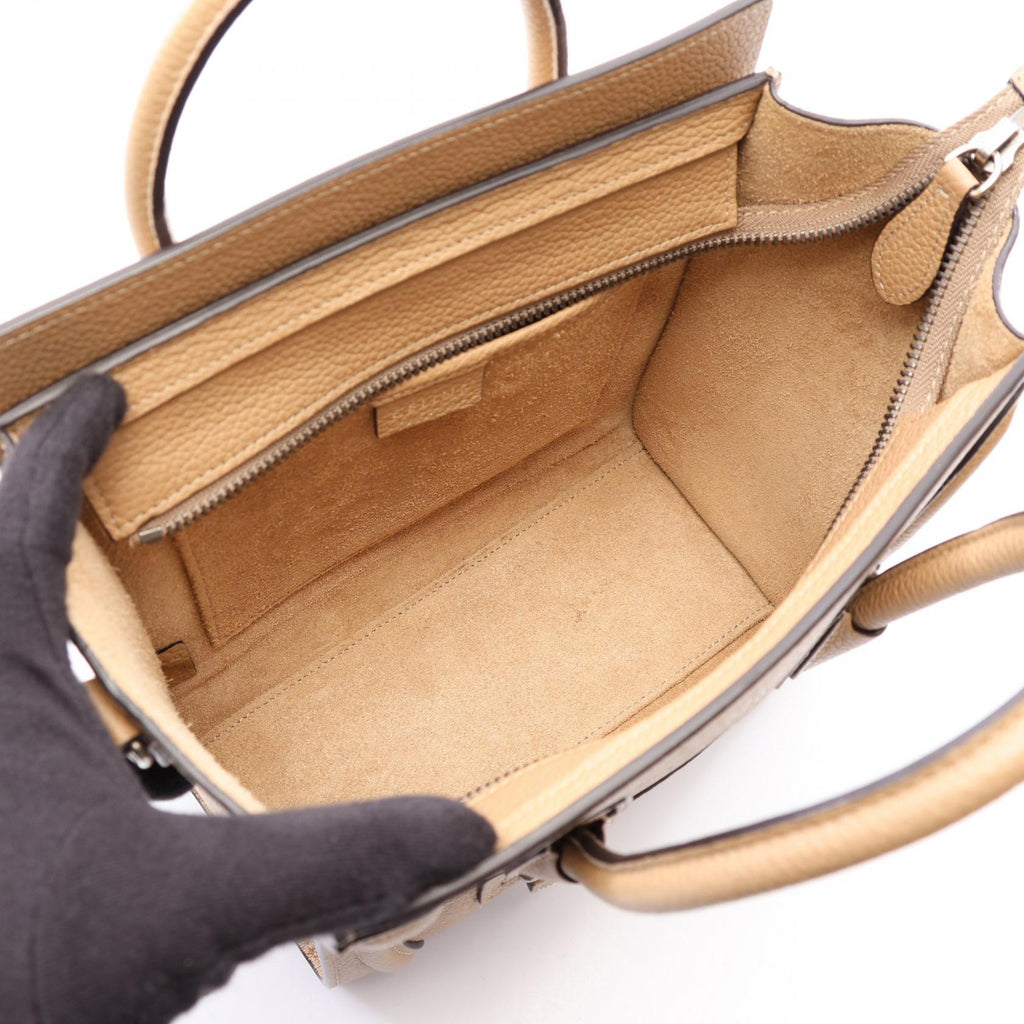 Celine Luggage Nano Shopper · Leather