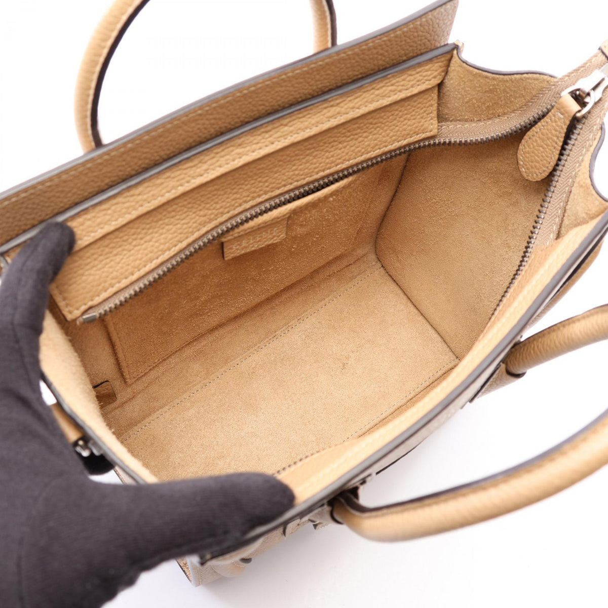 Celine Luggage Nano Shopper · Leather