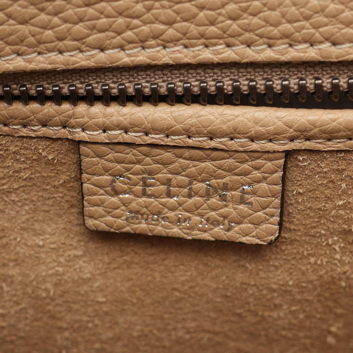 Celine Luggage Nano Shopper · Leather
