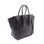 Celine Luggage Micro Shopper · Leather