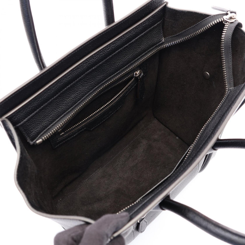 Celine Luggage Micro Shopper · Leather