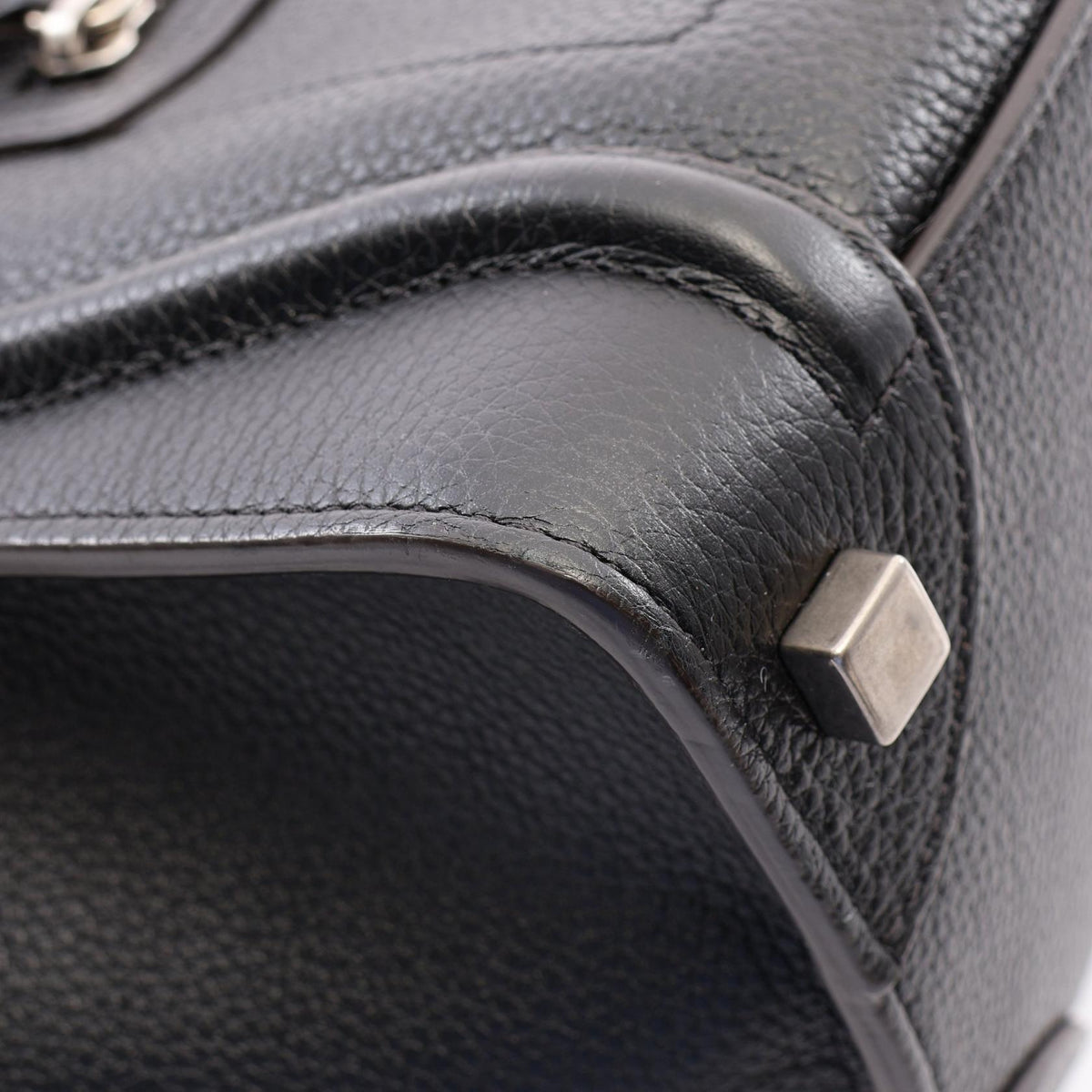 Celine Luggage Micro Shopper · Leather