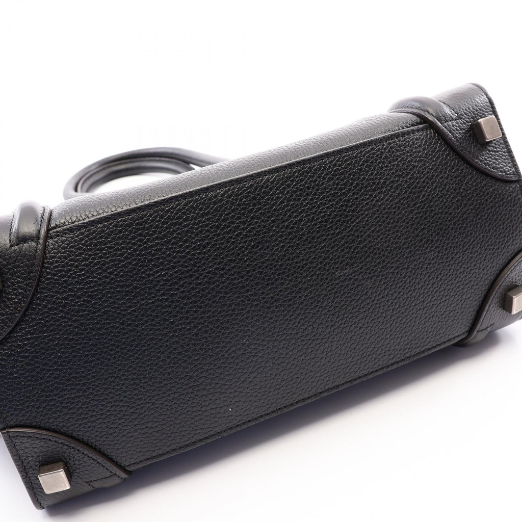 Celine Luggage Micro Shopper · Leather