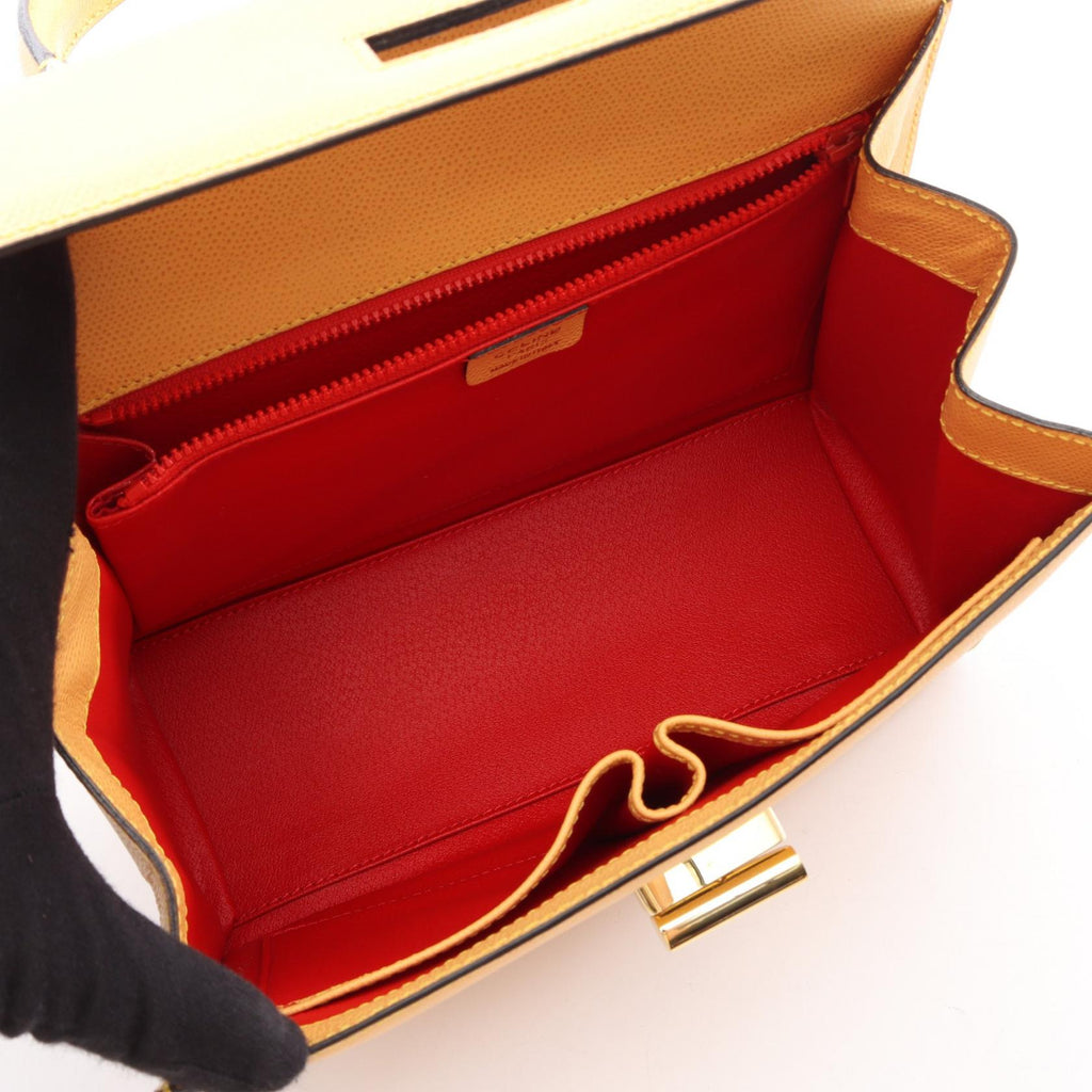Celine Turnlock · Leather · 2WAY