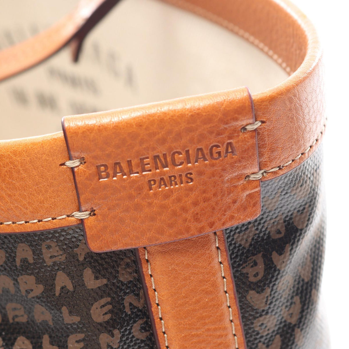 Balenciaga Select · Coated Canvas · Tote