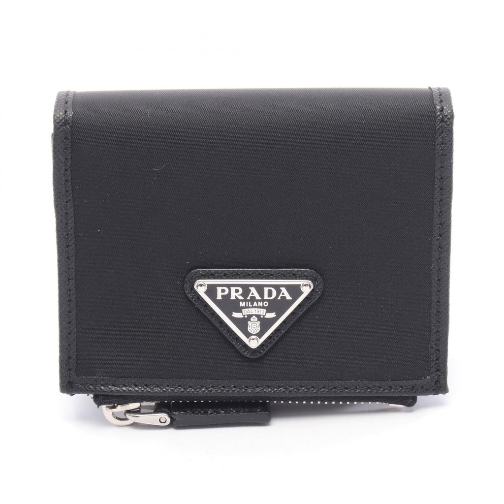 Prada Re-Nylon · Saffiano Leather Wallet