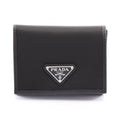 Prada Tessuto+Saffiano · Tri-fold Wallet
