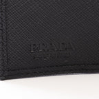 Prada Tessuto+Saffiano · Tri-fold Wallet