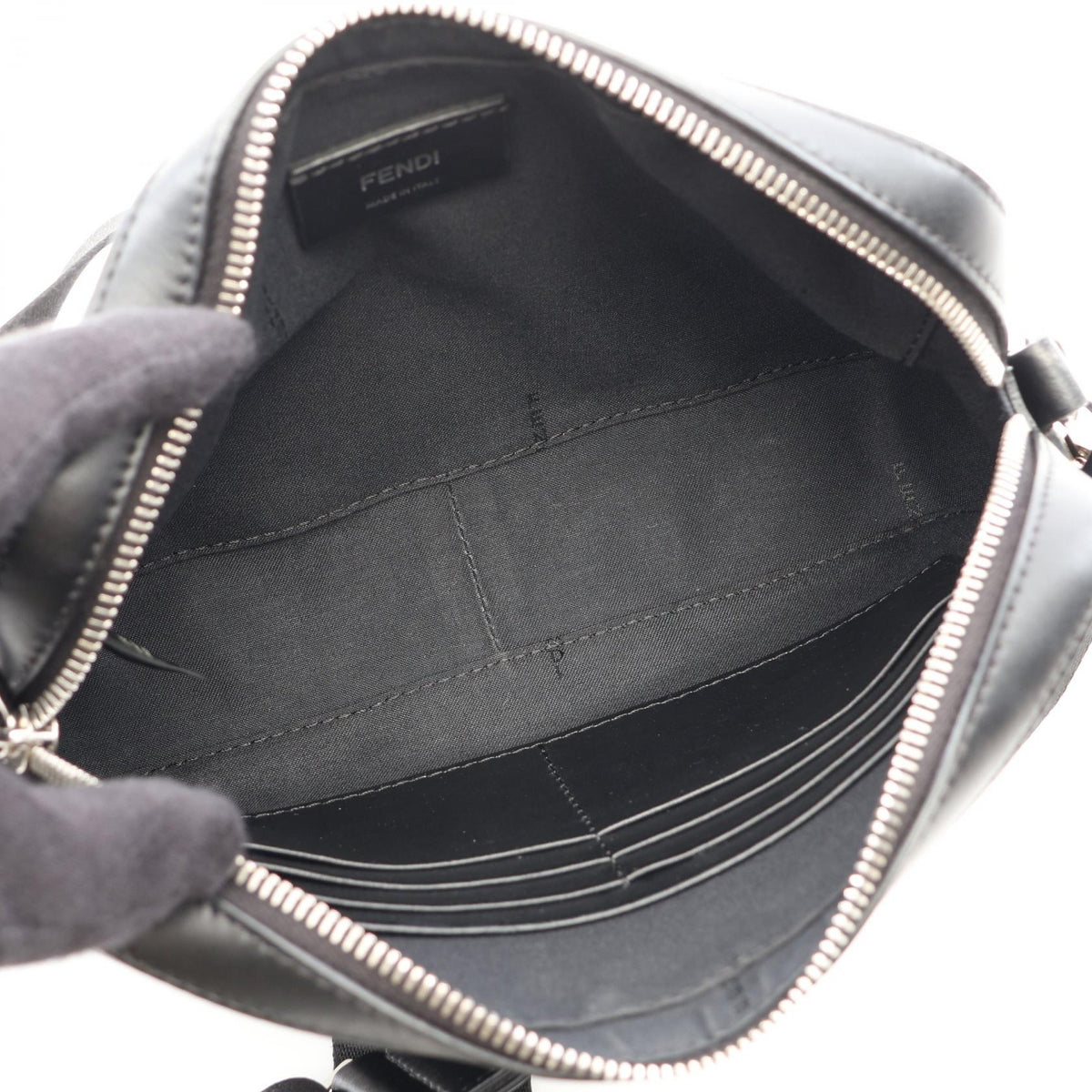 Fendi Zucca Camera Case · Coated Canvas