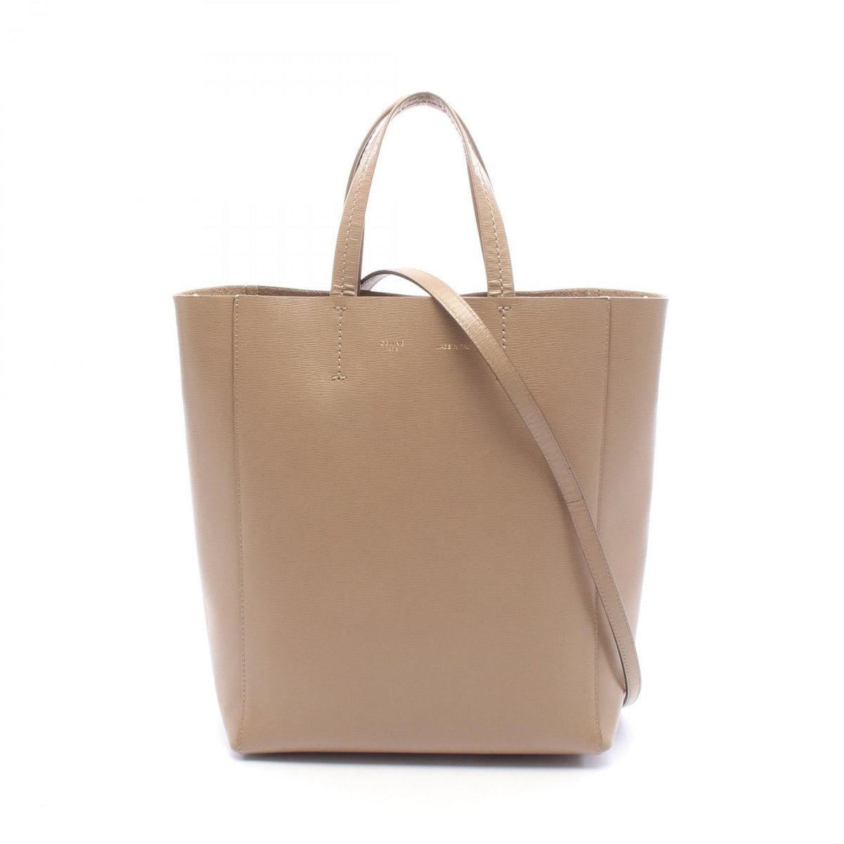 Celine Vertical Cabas · Leather Tote