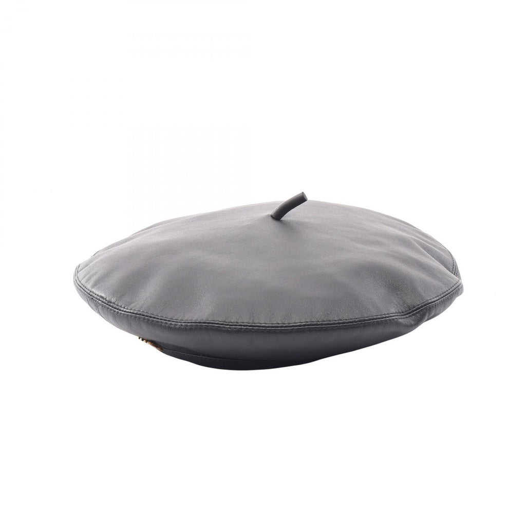 Dior D-Dream · Metal Logo Beret · Leather