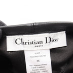 Dior D-Dream · Metal Logo Beret · Leather
