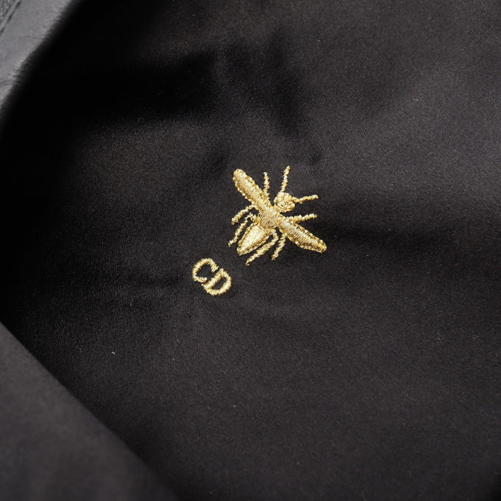 Dior D-Dream · Metal Logo Beret · Leather