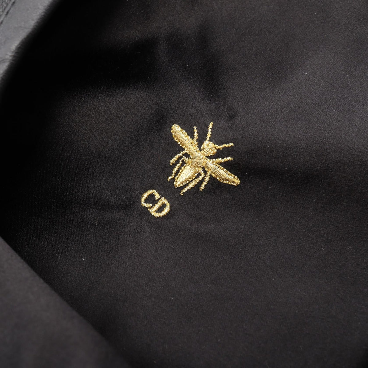 Dior D-Dream · Metal Logo Beret · Leather