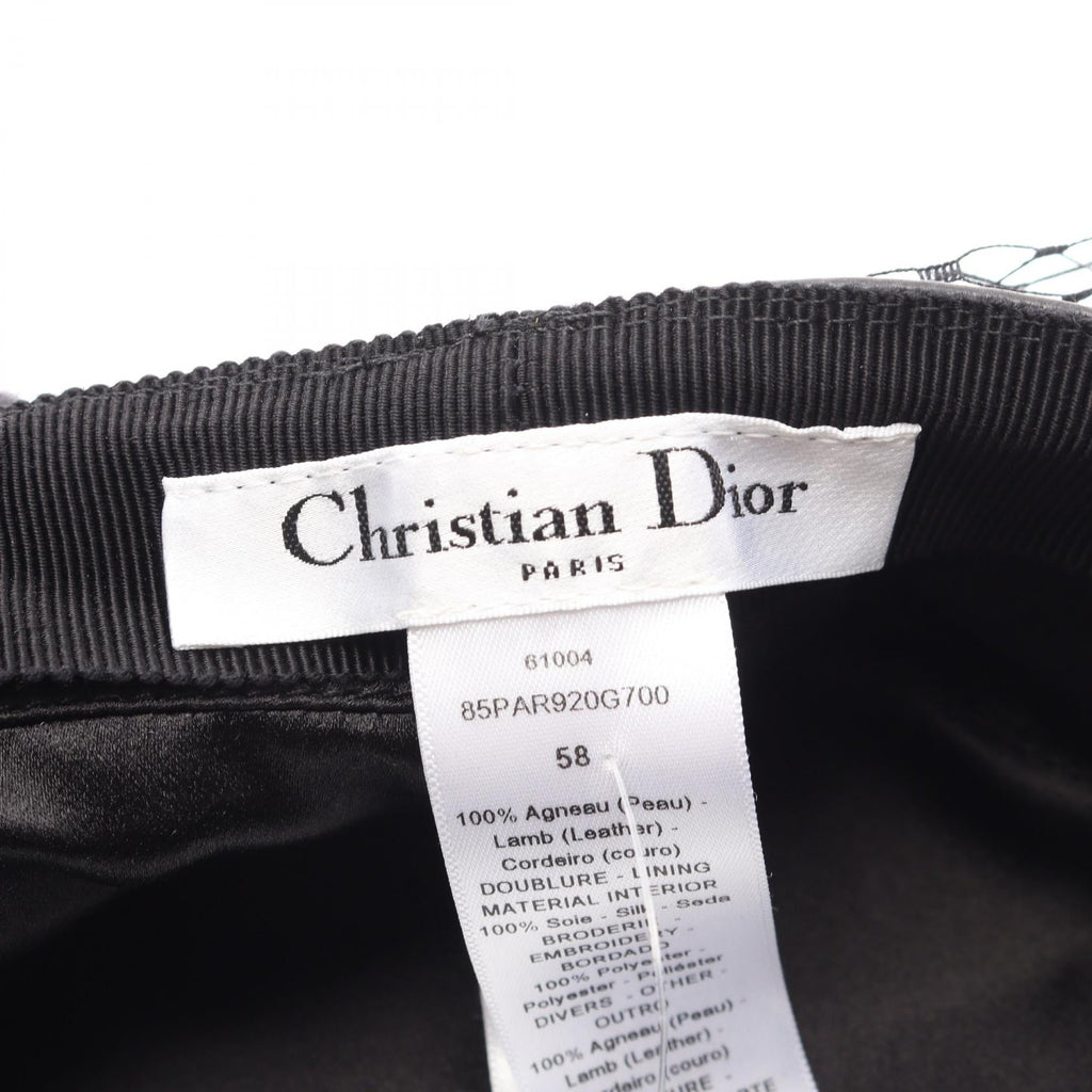 Dior Revolution · Leather Casquette Cap