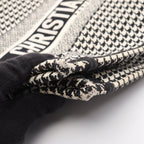 Dior Book Tote · Houndstooth · Canvas